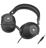 10928-Corsair HS65 SURROUND Auriculares Alambrico De mano Juego Carbono
