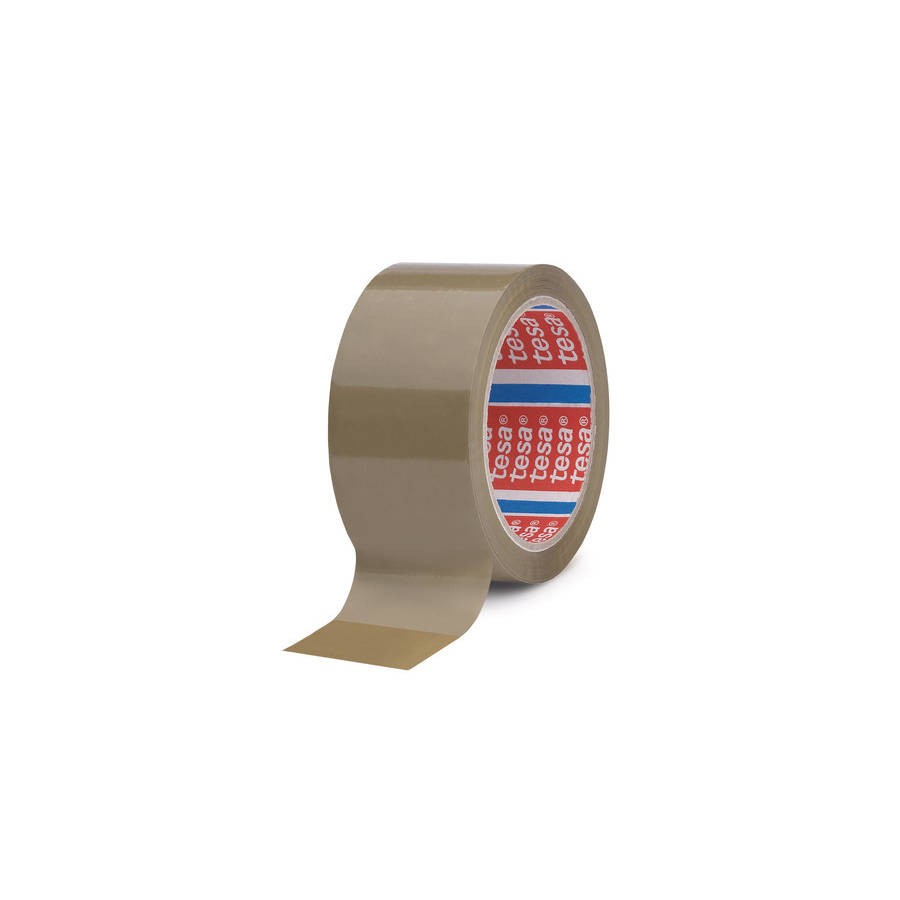 1093-CINTA DE EMBALAJE EN POLIPROPILENO 50MM.X132M. MARRON TESA 04089-00106-06