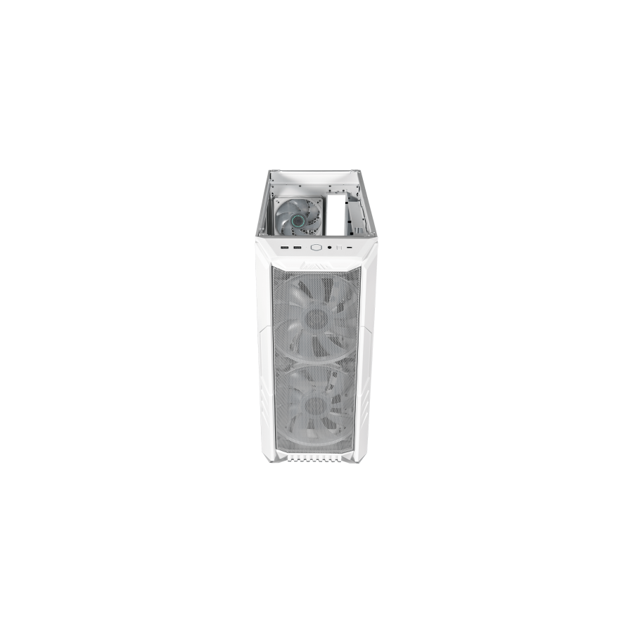 10935-CAJA COOLER MASTER HAF500 E-ATX ARGB BLANCA CRISTAL TEMPLADO (H500-WGNN-S00)