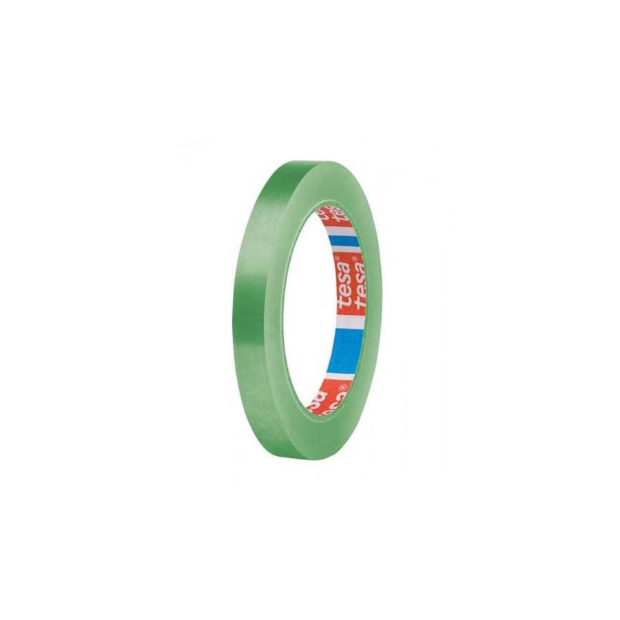 1096-CINTA DE EMBALAJE EN PVC DE COLORES 12MM.X66M. VERDE TESA 60404-00042-00