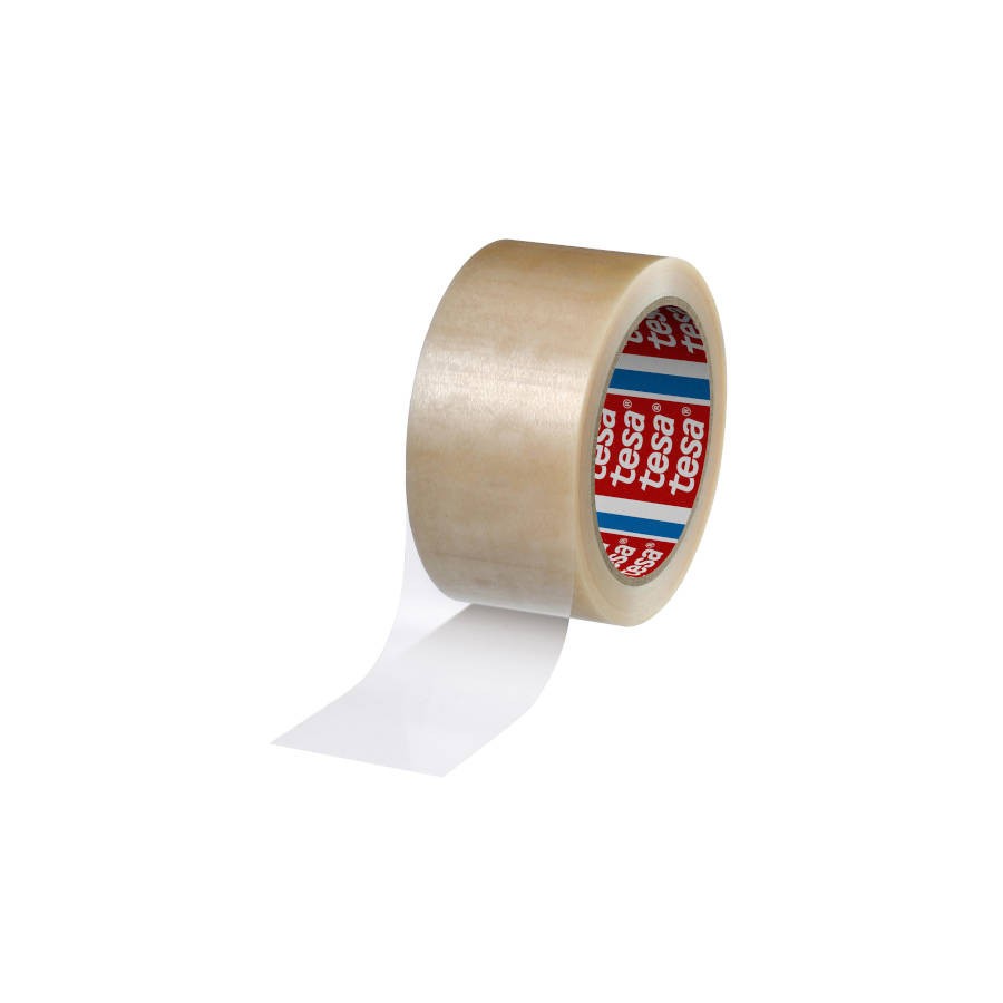 1097-CINTA DE EMBALAJE EN PVC FUERTE 50MM.X66M. TRANSPARENTE TESA 04120-00008-00