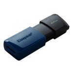10995-Kingston Technology DataTraveler Exodia M unidad flash USB 64 GB USB tipo A 3.2 Gen 1 (3.1 Gen 1) Negro, Azul