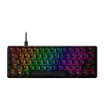 11005-HP HyperX Alloy Origins 60 teclado USB QWERTY Ingles de EE. UU. Negro