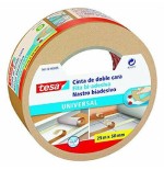 1101-CINTA ADHESIVA UNIVERSAL DOBLE CARA ESPECIAL MOQUETAS 50MM.X25M. TESA 56172-00005-12