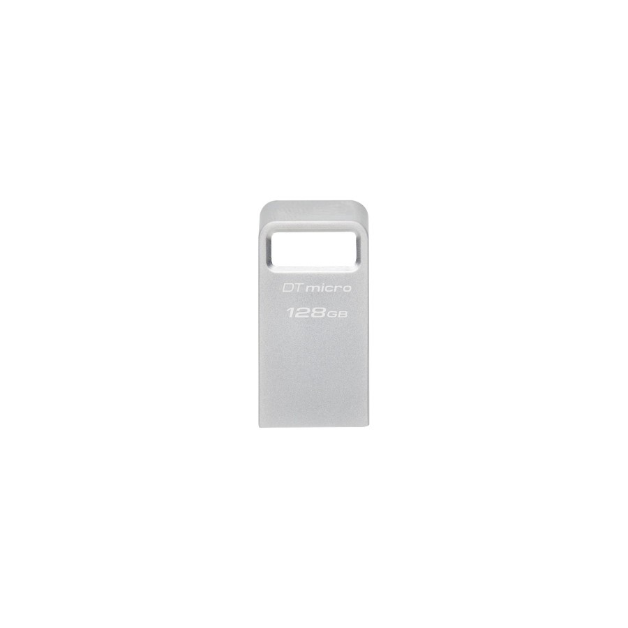 11013-Kingston Technology DataTraveler Micro unidad flash USB 128 GB USB tipo A 3.2 Gen 1 (3.1 Gen 1) Plata