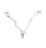 11036-TooQ DB4132TNR-W soporte para monitor 81,3 cm (32") Abrazadera/Atornillado Blanco
