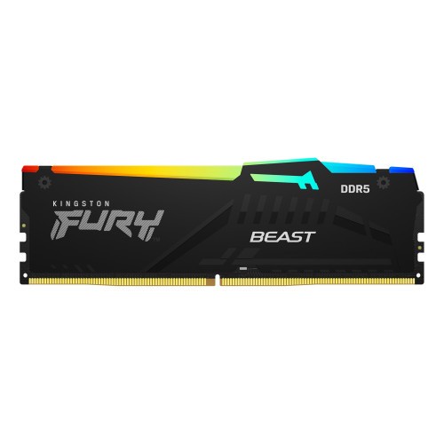 11044-Kingston Technology FURY Beast RGB modulo de memoria 8 GB 1 x 8 GB DDR5 5600 MHz