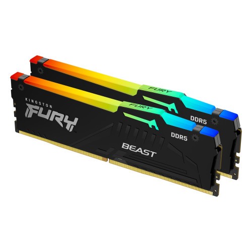 11046-Kingston Technology FURY Beast RGB modulo de memoria 16 GB 2 x 8 GB DDR5 5600 MHz