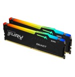 11046-Kingston Technology FURY Beast RGB modulo de memoria 16 GB 2 x 8 GB DDR5 5600 MHz