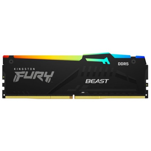 11050-MEMORIA KINGSTON FURY BEAST RGB DDR5 32GB KIT2 5600MHZ  CL40
