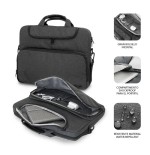 11066-AIR PADDING LAPTOP BAG 15,6" DARK GREY