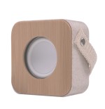11087-Mars Gaming MS-ECO Altavoz Bluetooth 5.1 Ecologico Material Organico Wheat Straw y Bambu Tamano Compacto