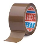 1111-CINTA DE EMBALAJE SILENCIOSA EN POLIPROPILENO 50MM.X66M. MARRON TESA 04024-00235-06