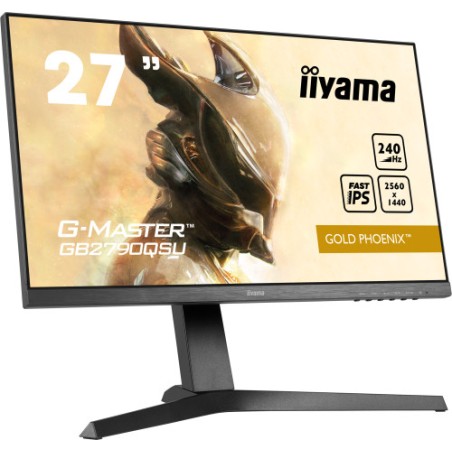 11166-MONITOR IIYAMA 27" GAMING, WQHD, IPS, 2560 x 1440, 240Hz, 1MS, HDMI, DISPLAYPORT, ALT, REG ALT, PIVOTANTE