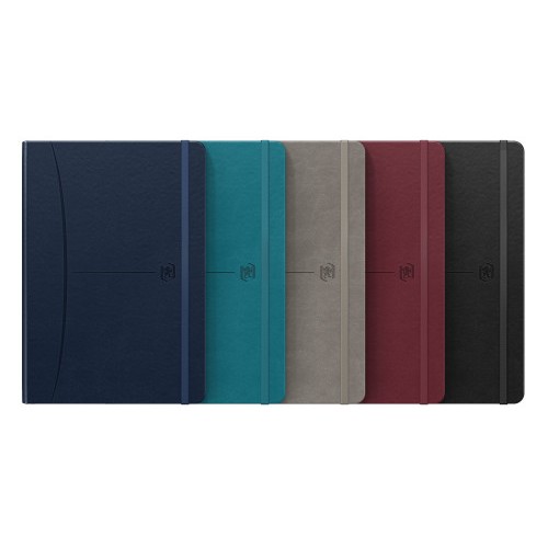 11176-CUADERNO SIGNATURE A5 TAPA EXTRADURA 80H LISO COLORES SURTIDOS CLASICOS OXFORD 400163614
