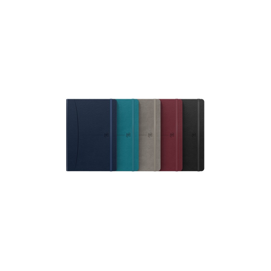 11176-CUADERNO SIGNATURE A5 TAPA EXTRADURA 80H LISO COLORES SURTIDOS CLASICOS OXFORD 400163614