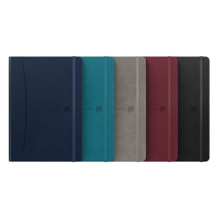 11176-CUADERNO SIGNATURE A5 TAPA EXTRADURA 80H LISO COLORES SURTIDOS CLASICOS OXFORD 400163614