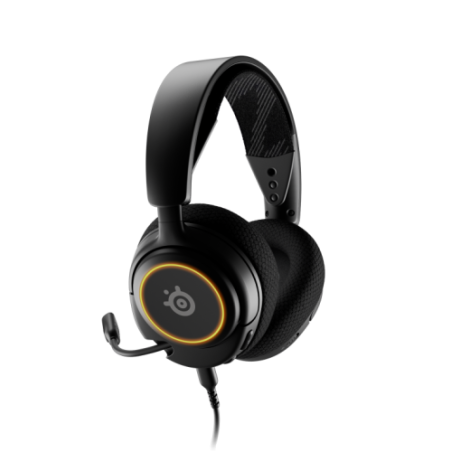 11187-Steelseries Arctis Nova 3 Auriculares Alambrico Diadema Juego USB Tipo C Negro