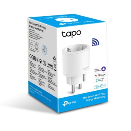 11195-TP-Link Tapo P115 enchufe inteligente 3680 W Blanco
