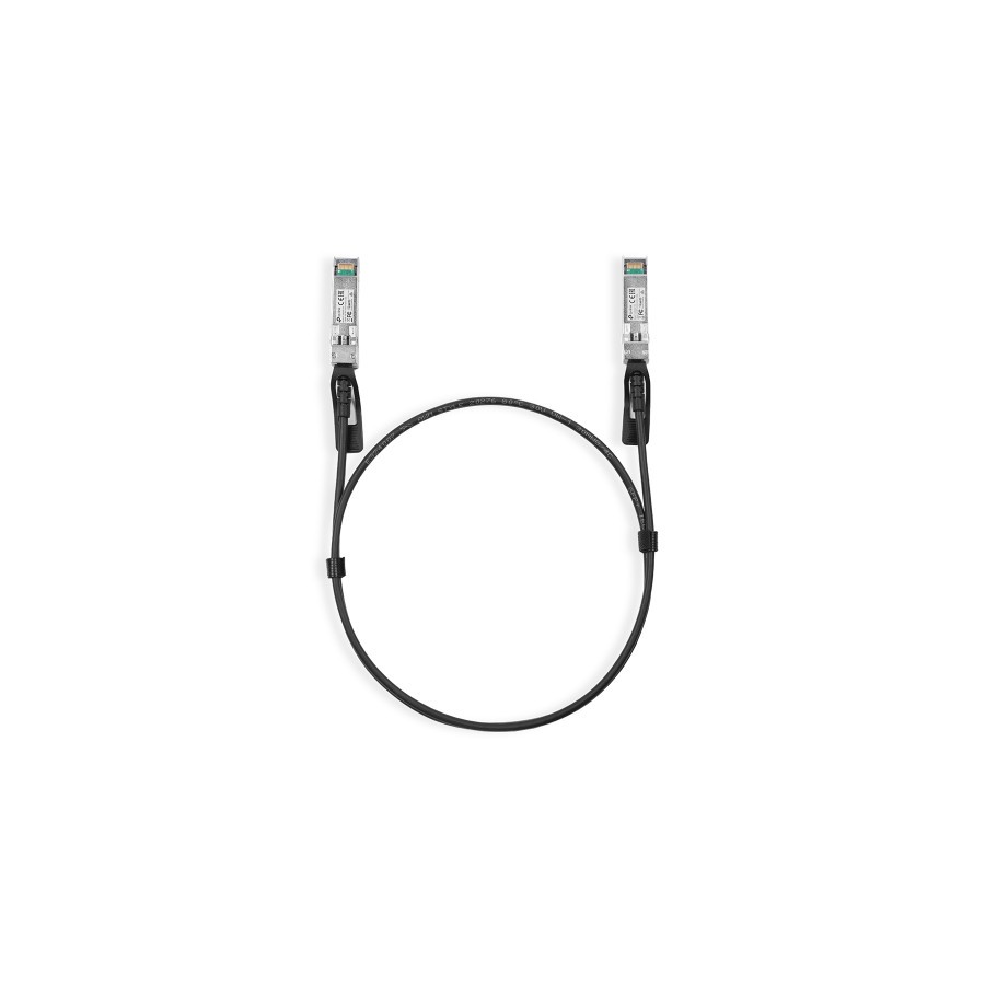 11210-TP-Link TL-SM5220-1M cable de fibra optica SFP+ DAC Negro