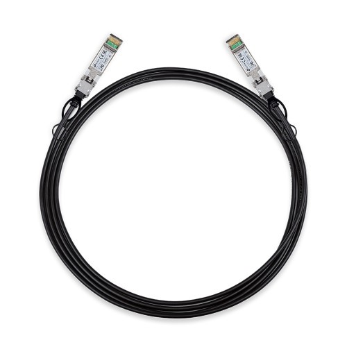 11212-TP-Link TL-SM5220-3M cable de fibra optica SFP+ DAC Negro