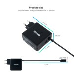 11231-TOOQ CARGADOR PORTATIL USB-C PD3.0 65W, NEGRO