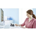 1125-DISPENSADOR SOBREMESA "PORTARROLLOS" EASY CUT CURVE ANTIDESLIZANTE + 1 ROLLOS 19MM.X10M. NEGRO TESA 53917-00000-00