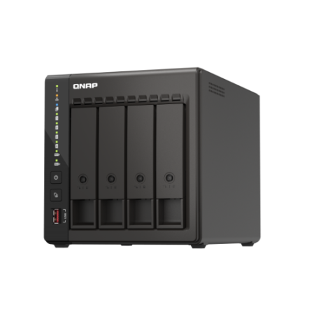 11288-QNAP TS-453E NAS Torre Ethernet Negro J6412