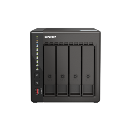 11289-QNAP TS-453E NAS Torre Ethernet Negro J6412