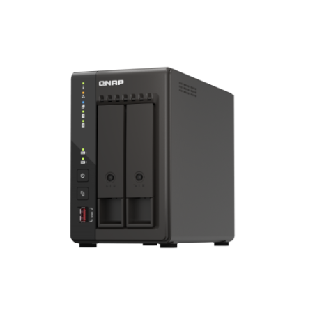 11290-QNAP TS-253E NAS Torre Ethernet Negro J6412