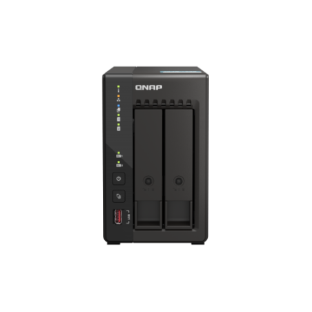 11291-QNAP TS-253E NAS Torre Ethernet Negro J6412