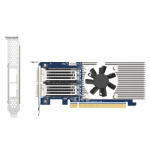 11292-QNAP QXG-100G2SF-CX6 adaptador y tarjeta de red Interno Fibra 100000 Mbit/s