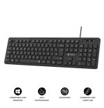 11342-SUBBLIM Teclado Ergonomico Business Slim Silencioso con cable USB