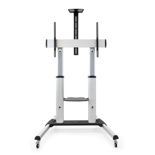 11393-TOOQ SOPORTE DE SUELO DE ALUMINIO CON RUEDAS PARA PANTALLAS 60"-100"