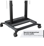 11400-VOGELS RISE 5205 MOTORIZED DISPLAY LIF TROLLEY 50 BLACK  (RISE5205 )