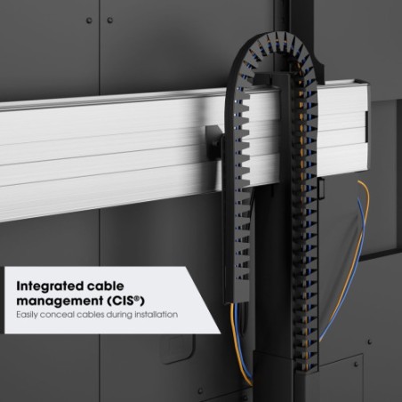11401-VOGELS RISE 5205 MOTORIZED DISPLAY LIF TROLLEY 50 BLACK  (RISE5205 )