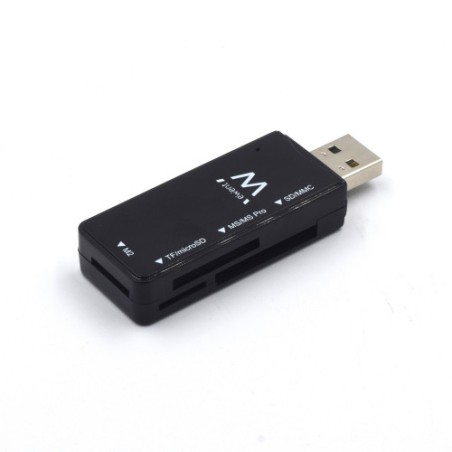 11452-Ewent EW1049 lector de tarjeta USB 2.0 Negro