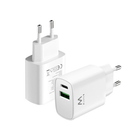 11462-Ewent EW1321 cargador de dispositivo movil Blanco Interior