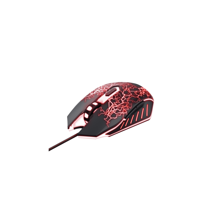 11469-Trust GXT 105X Izza raton Ambidextro USB tipo A Optico 4000 DPI