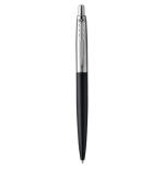 1148-BOLIGRAFO JOTTER XL RICHMOND NEGRO MATE RIBETE DE COLOR CROMO PLUMIN MEDIO TINTA AZUL PARKER 2068358