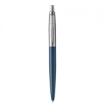 1150-BOLIGRAFO JOTTER XL PRIMROSE AZUL MATE RIBETE DE COLOR CROMO PLUMIN MEDIO TINTA AZUL PARKER 2068359