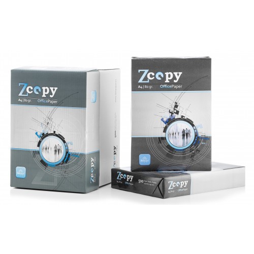 1153-PAQUETE 500H PAPEL 80GR A4 ZCOPY CIE 146 ZCOPY80GR