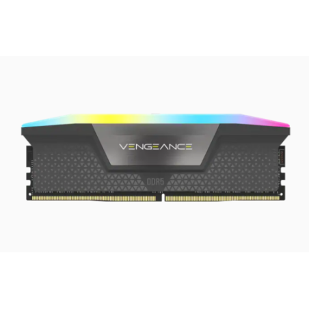 11543-MEMORIA CORSAIR DDR5 64GB 2X32GB PC5200 VENGEANCE RGB CMH64GX5M2B5200Z40K