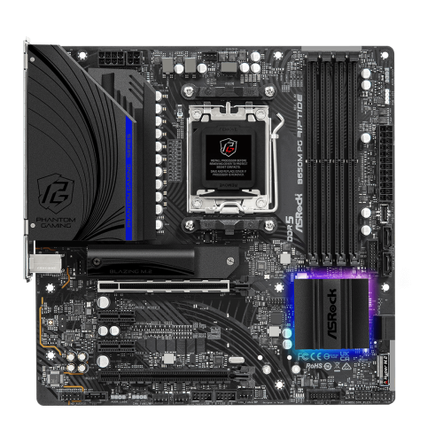 11563-Asrock B650M PG Riptide AMD B650 Zocalo AM5 micro ATX