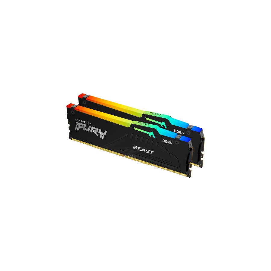 11576-Kingston Technology FURY Beast RGB modulo de memoria 32 GB 2 x 16 GB DDR5 5200 MHz