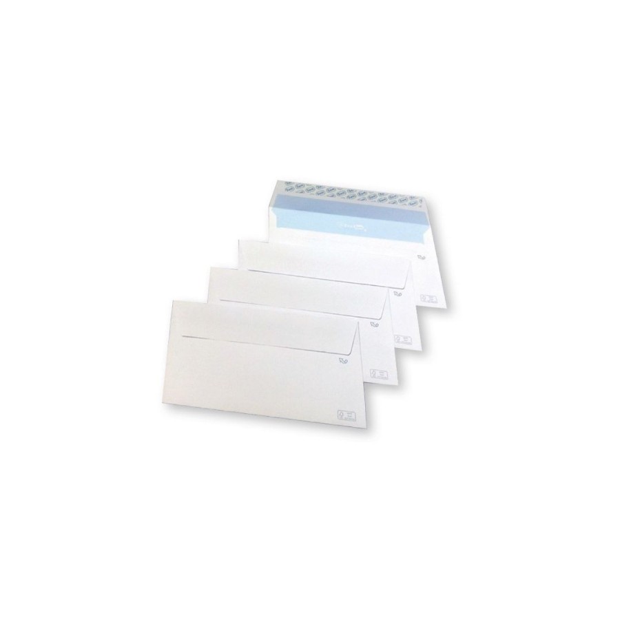 11582-CAJA 500 SOBRES ECOSAM+ 110X220MM PAPEL FSC 105GR TIRA SILICONA APERTURA FACIL SAM 249120