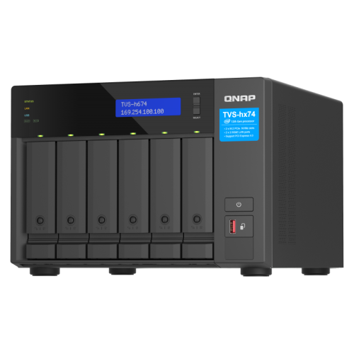 11639-QNAP TVS-h674 NAS Torre Ethernet Negro i3-12100