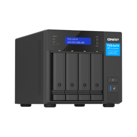 11641-QNAP TVS-H474 NAS Torre Ethernet Negro G7400