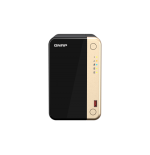 11643-QNAP TS-264 NAS Torre Ethernet Negro, Oro N5095