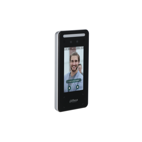 11665-(DHI-ASI6213J-MW) DAHUA LECTOR DE CONTROL DE ACCESO INTEGRADO TACTIL RECONOCIMIENTO FACIAL+CONTRASENA+TARJETA+HUEL